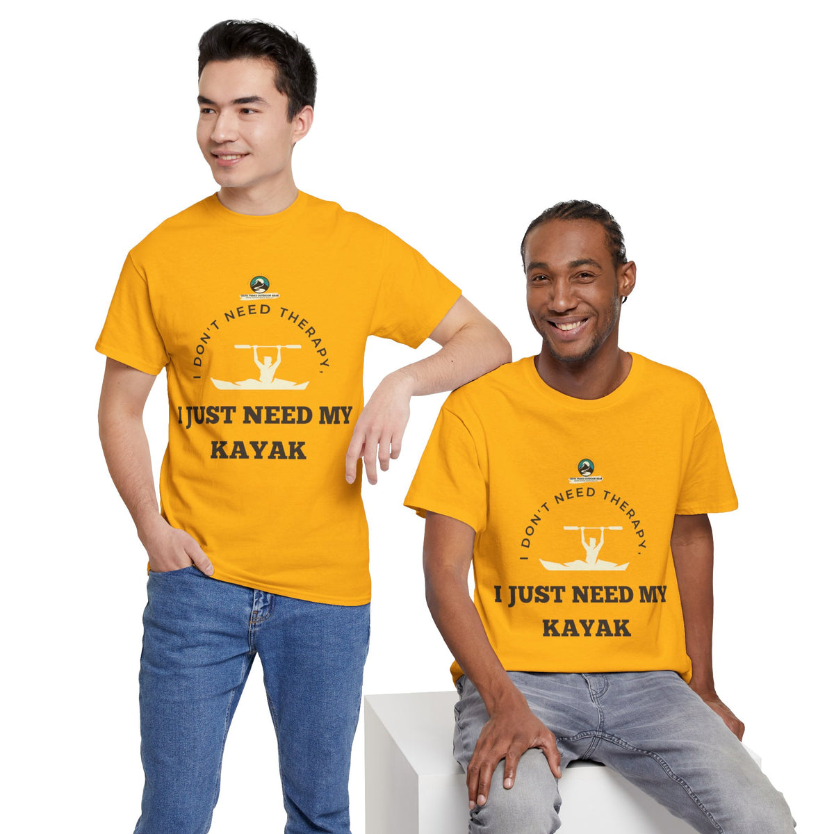 "I Don't Need Therapy, I Just Need My Kayak" T-Shirt