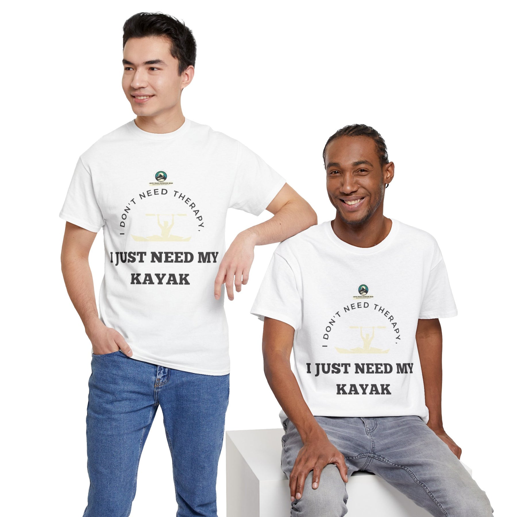 "I Don't Need Therapy, I Just Need My Kayak" T-Shirt