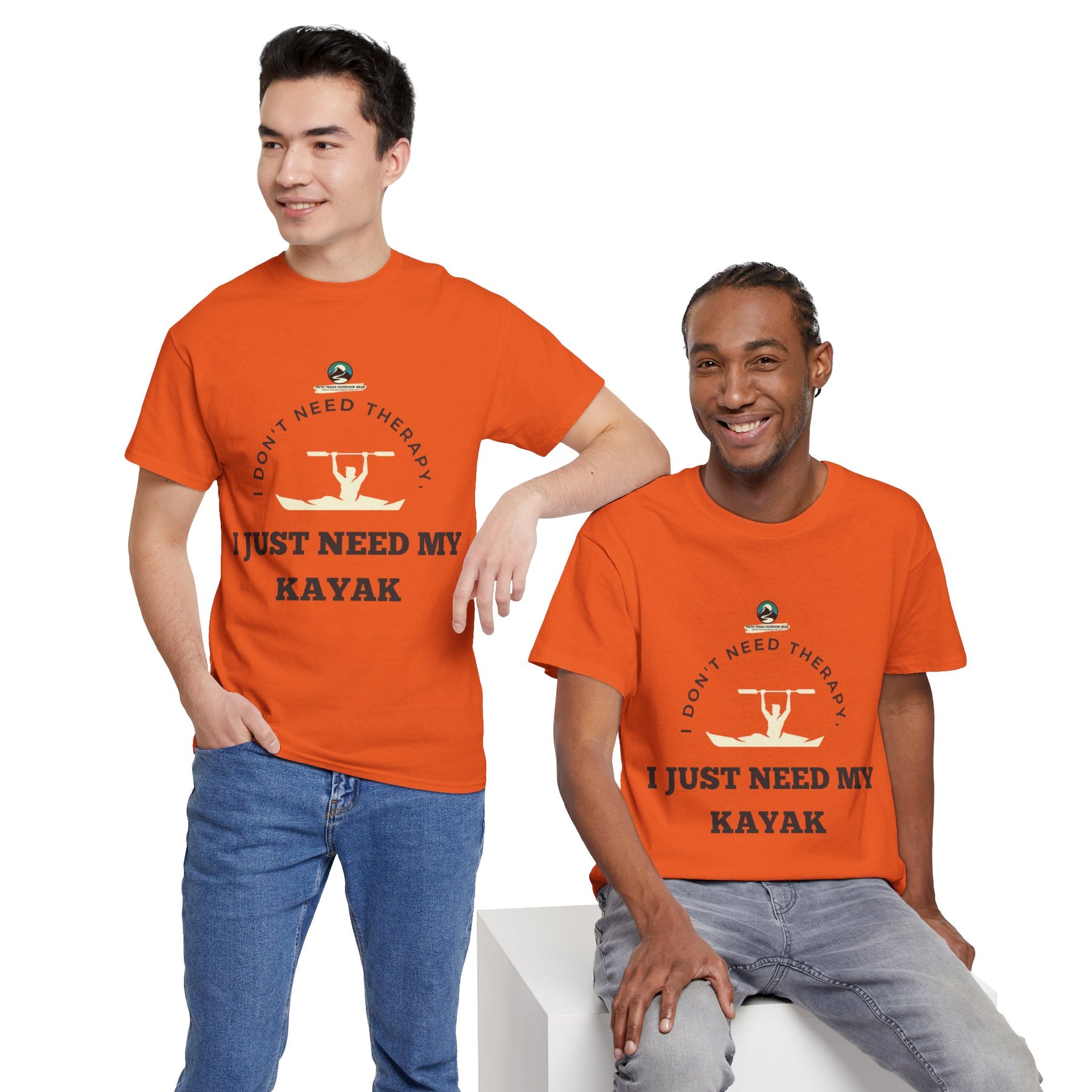 "I Don't Need Therapy, I Just Need My Kayak" T-Shirt