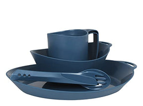 Lifeventure Ellipse Reusable 4-Piece Tableware