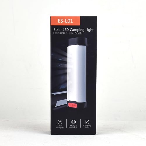 ErayLife Camping Lamp with Torches, LED Camping Lantern Solar/USB Rechargeable