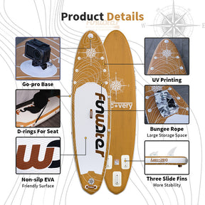 FunWater 335cm Large Size Inflatable Paddle Board