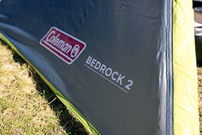 Coleman Bedrock 2 Tent, a compact 2 man dome tent, a light 2 person camping and hiking tent, 100% water-proof, sewn in groundsheet, a compact and light trekking tent which can be put up quickly