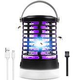 Rechargeable Bug Killer Lamp Portable, Camping Bug Zapper 3 in 1 Camping Lantern