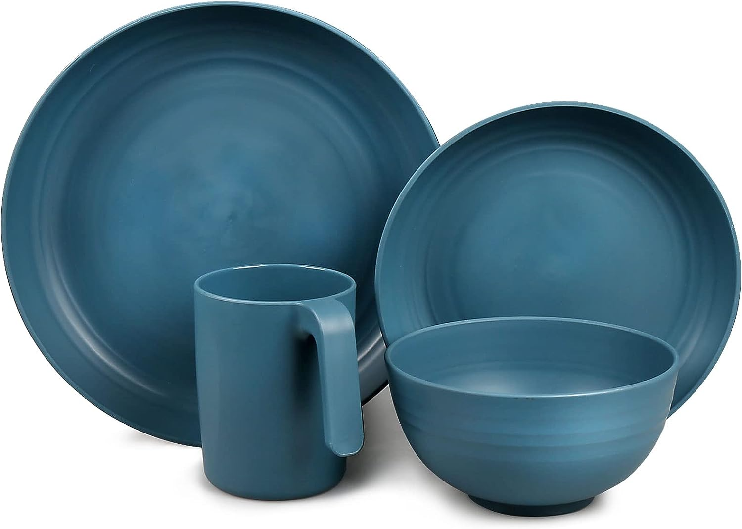 Greentainer Plastic Camping Crockery Sets