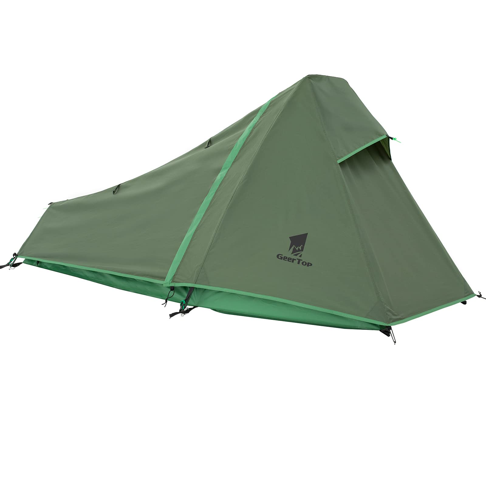 GEERTOP 1 Person Bivy Tent in Army Green