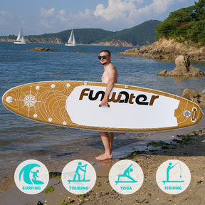 FunWater 335cm Large Size Inflatable Paddle Board