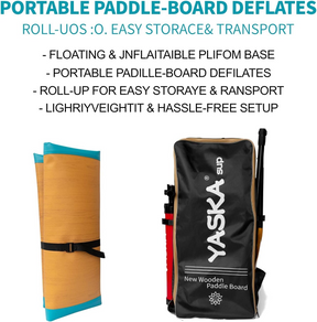 YASKA Inflatable Stand Up Paddle Board!