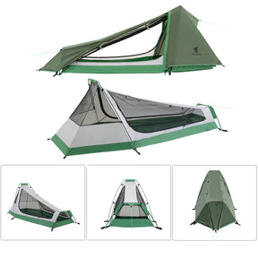 GEERTOP 1 Person Bivy Tent in Army Green