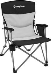 KingCamp Folding Camping Chair with Drink Holder and Side Pocket