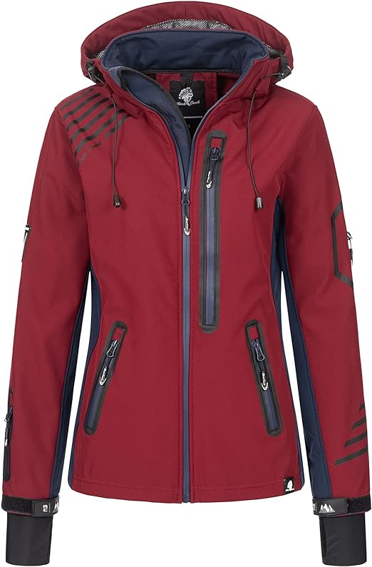 Rock Creek D-402 Windjacke, Damen-Softshell