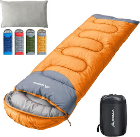 BISINNA Sleeping Bag with Pillow