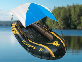 Floving 4-5 Personen Dinghy Sunshade Schlauchboot Segeln Baldachin Markise 