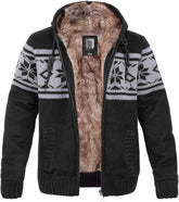 Taylor Norwegian Cardigan with Fur