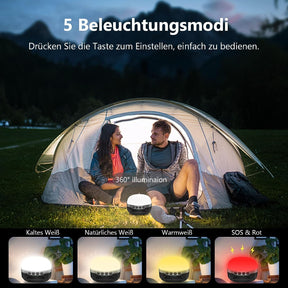 LED Camping Lamp with RGB Color Changing