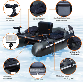 Byhsports Professional Inflatable Boat! 🎣