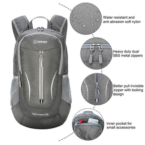 ZOMAKE Ultra Lightweight Foldable Backpack -  25L