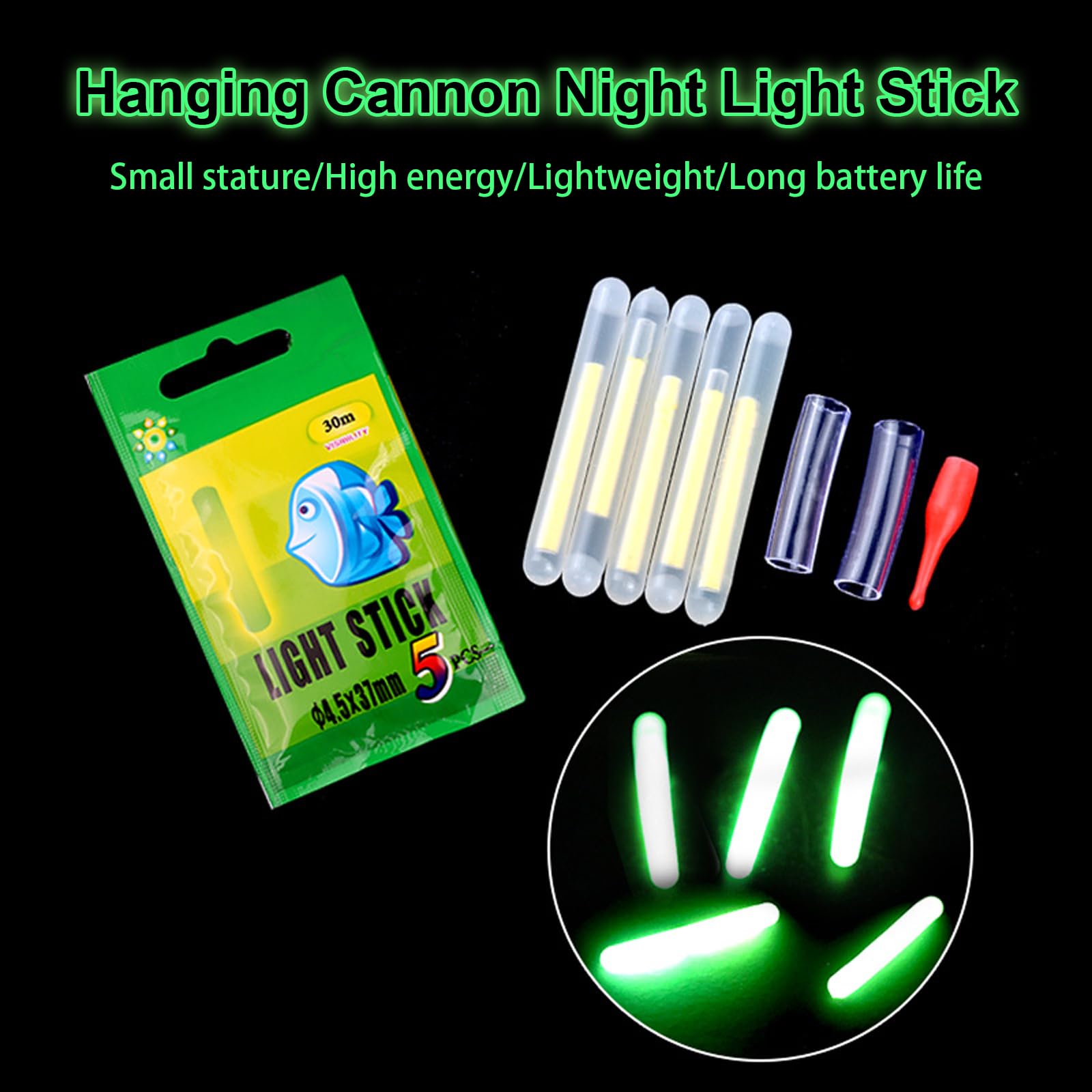 DEARBAG Green Glow Sticks