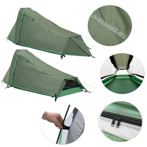 GEERTOP 1 Person Bivy Tent in Army Green