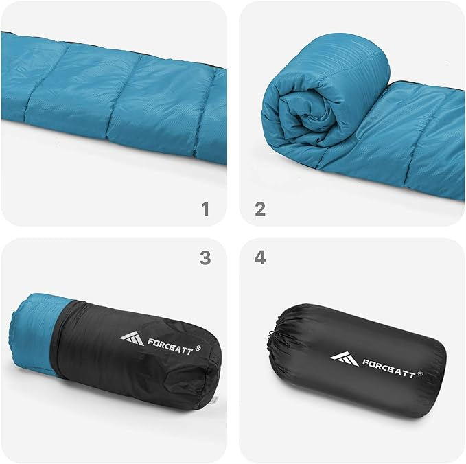 Forceatt sleeping bag for adults