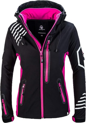 Rock Creek D-402 Windjacke, Damen-Softshell