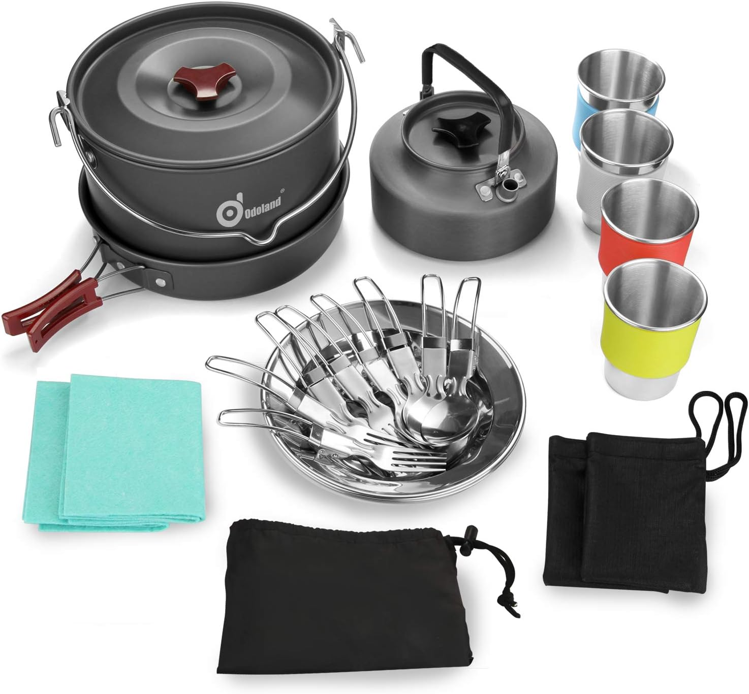 Odoland Camping Cookware Set!