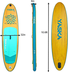 YASKA Inflatable Stand Up Paddle Board!