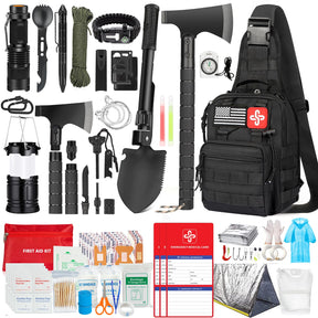 RIKOJUXI 262-Piece Survival Kit: Your Family’s Ultimate Safety Net!