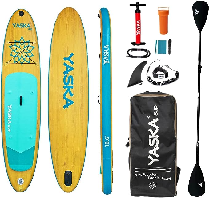 YASKA Inflatable Stand Up Paddle Board!