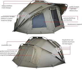 MK-Angelsport, “Fort Knox 2-Man Dome” Tent
