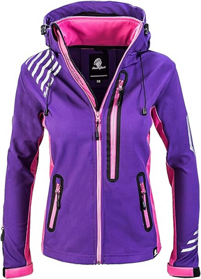 Rock Creek D-402 Windjacke, Damen-Softshell