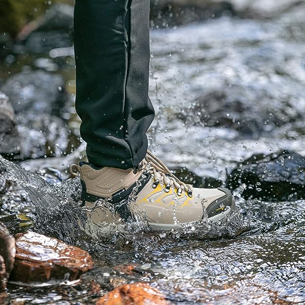 NORTIV 8 wasserdichte Wanderschuhe für Damen, atmungsaktiv, wasserdicht und rutschfest