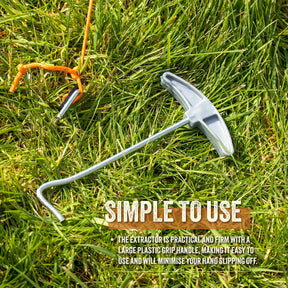 Milestone Camping 20410 Tent Peg Extractor