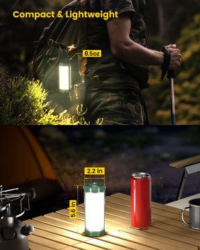 Glocusent Survival Camping Lantern, 106LED with 5 Brightness