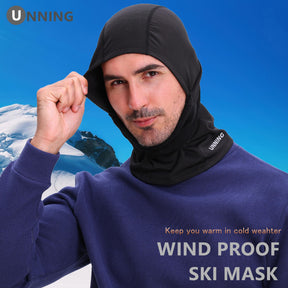 Unning Winter Balaclava Ski Balaclava Men's Thermal Ski Mask Windproof