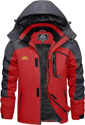 KEFITEVD Herren Skijacke,