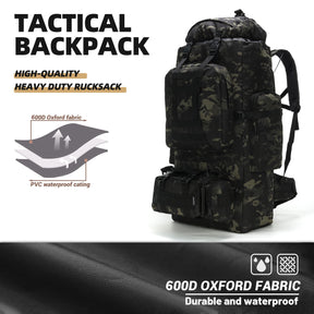 King'sGuard 100L Tactical Hiking Backpack: Your Ultimate Adventure Companion!