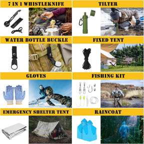 Professional Camping Survival Kit 99 piece