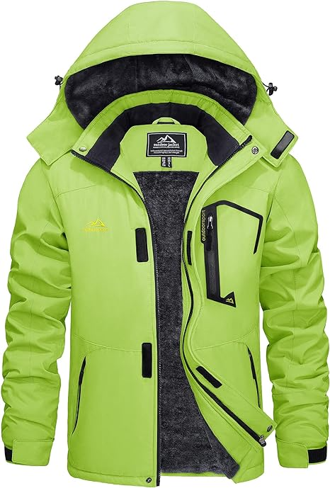 KEFITEVD Herren Skijacke,