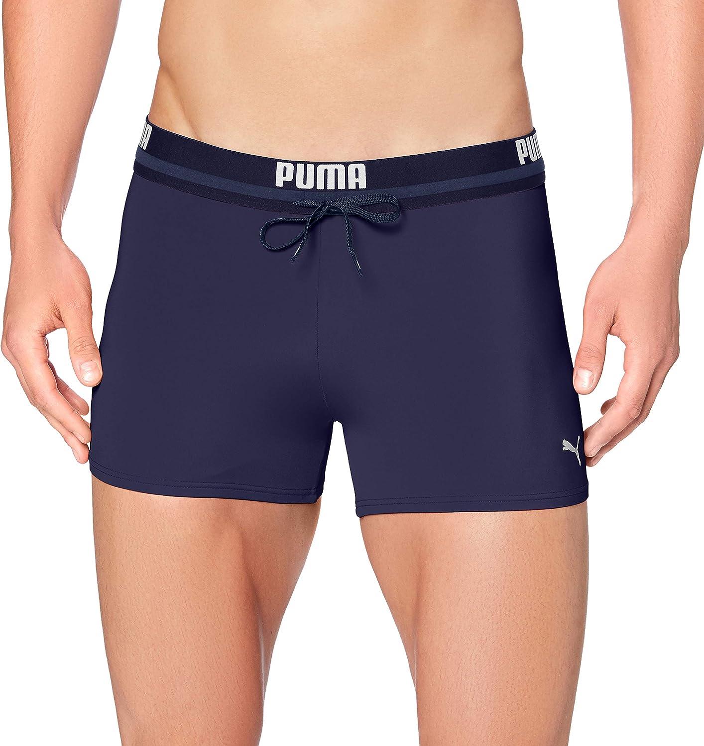 PUMA Men's Logo Swimming Swim Trunks