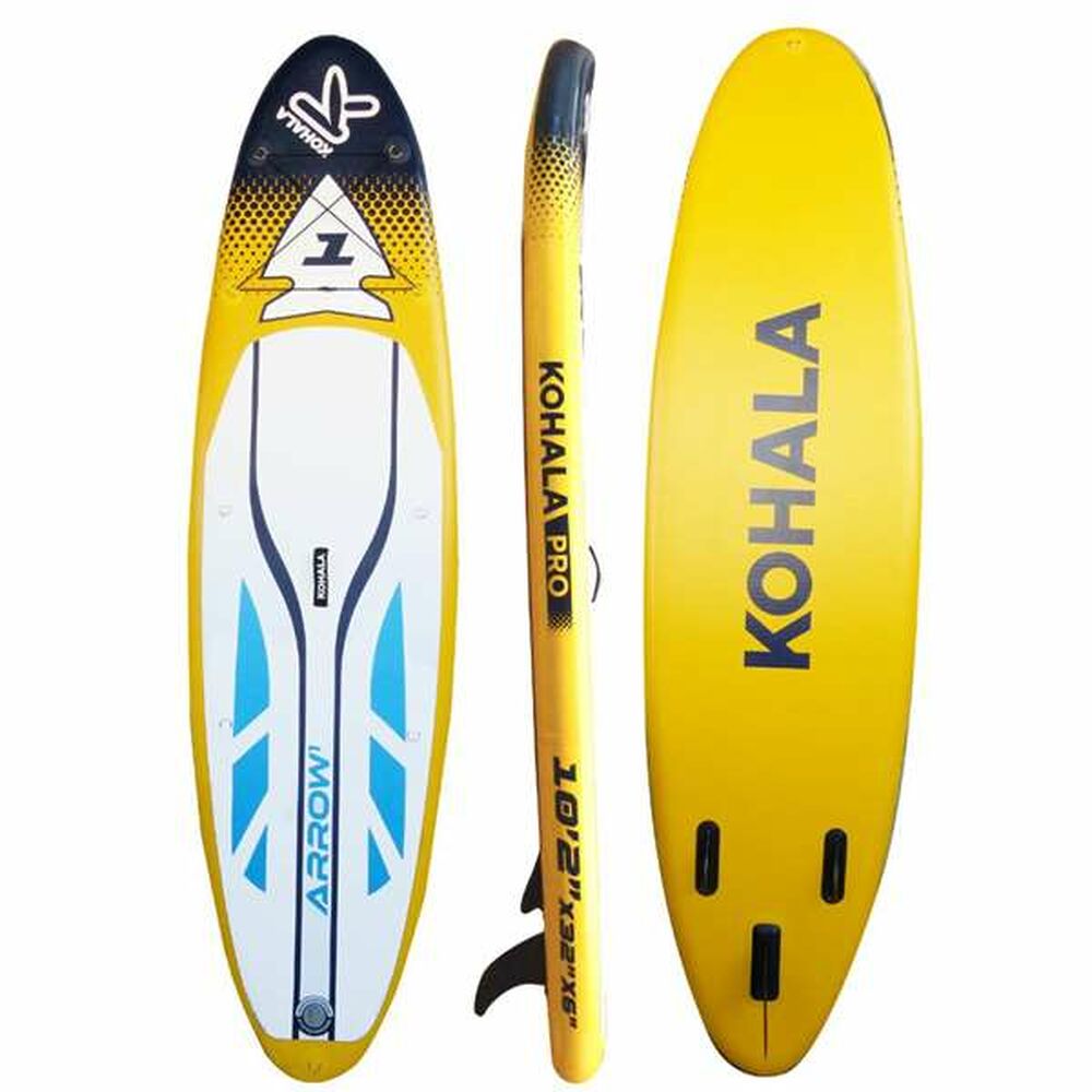 Kohala Arrow 1 Yellow Inflatable Paddle Surf Board with Accessories  (310 x 81 x 15 cm)