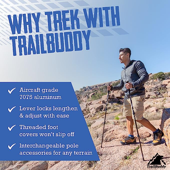 TrailBuddy Hiking Poles – Your Ultimate Trail Companions!