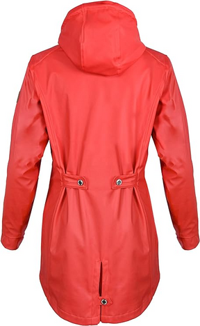 Regenliebe Ladies’ Raincoat with Striped Lining