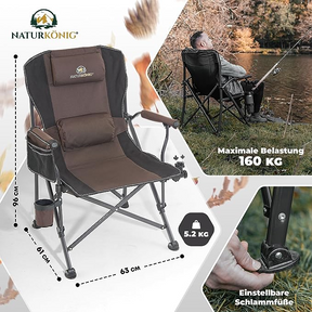 Naturkönig® Foldable Camping Chair