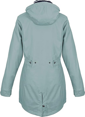 Regenliebe Ladies’ Raincoat with Striped Lining