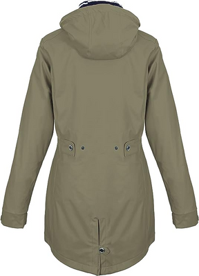 Regenliebe Ladies’ Raincoat with Striped Lining