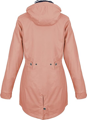 Regenliebe Ladies’ Raincoat with Striped Lining