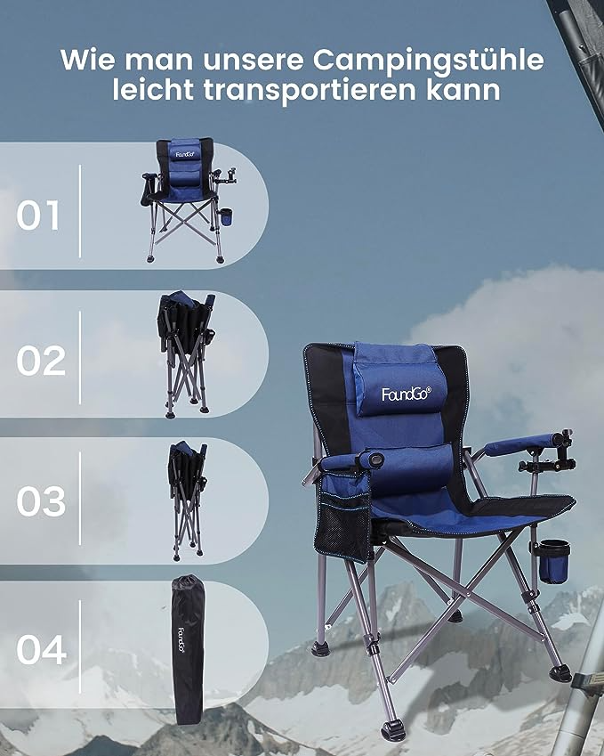 FoundGo Foldable  Camping Chair