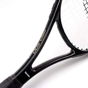 Senston Tennisschläger für Erwachsene, 68,6 cm, Tennisschläger – Tennisschläger-Set für 2 Spieler mit 3 Bällen, 2 Griffen, 2 Vibrationsdämpfern