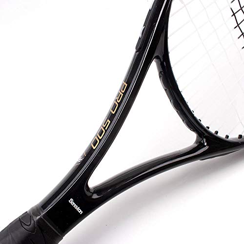 Senston Adult Tennis Racket 68.6 cm Tennis Racket – 2 Player Tennis Racket Set with 3 Balls, 2 Grips, 2 Vibration Dampeners